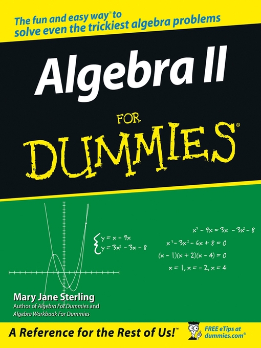 Title details for Algebra II For Dummies by Sterling - Available